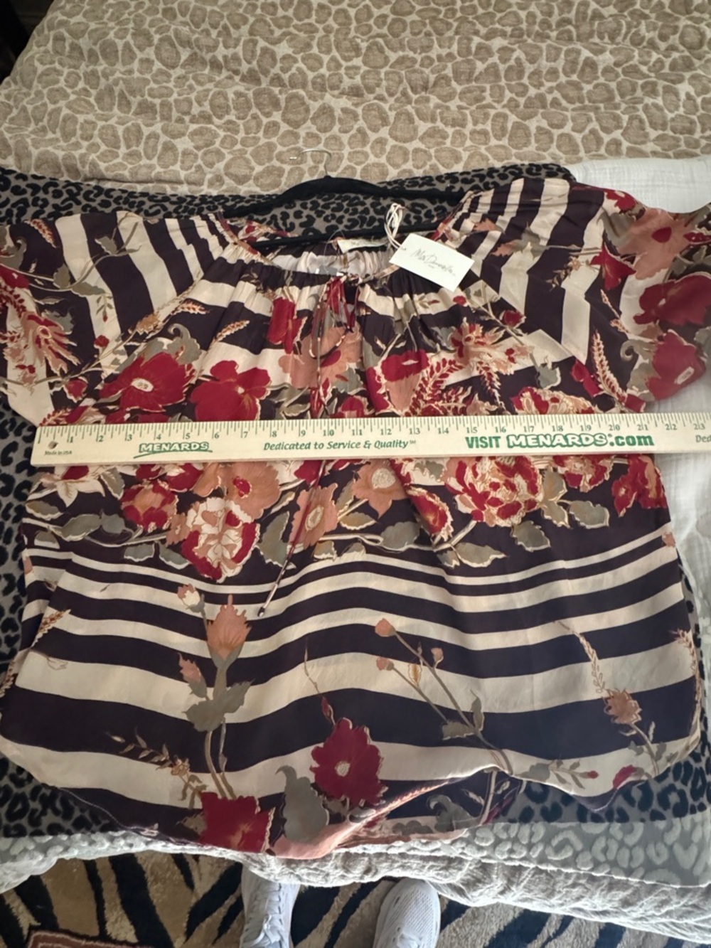 NWT Anthropologie silk blouse Sz s - Picture 12 of 12